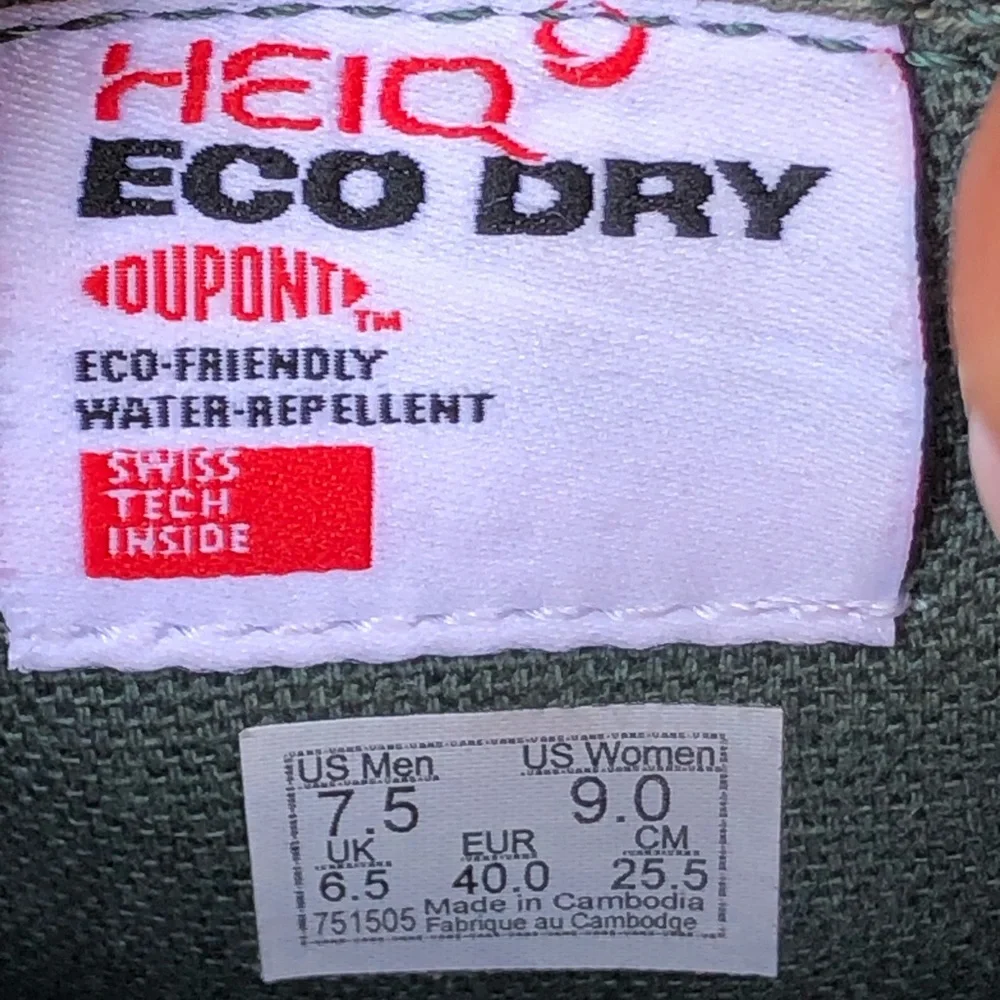 Vans Green and White Slip-On Sneakers - Picture 13 of 13